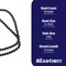 The Bead Chest Matte Round Black Onyx Beads (6mm): Organic Gemstone Round Spherical Energy Stone Healing Power Crystal for Jewelry Bracelet Mala Necklace Making